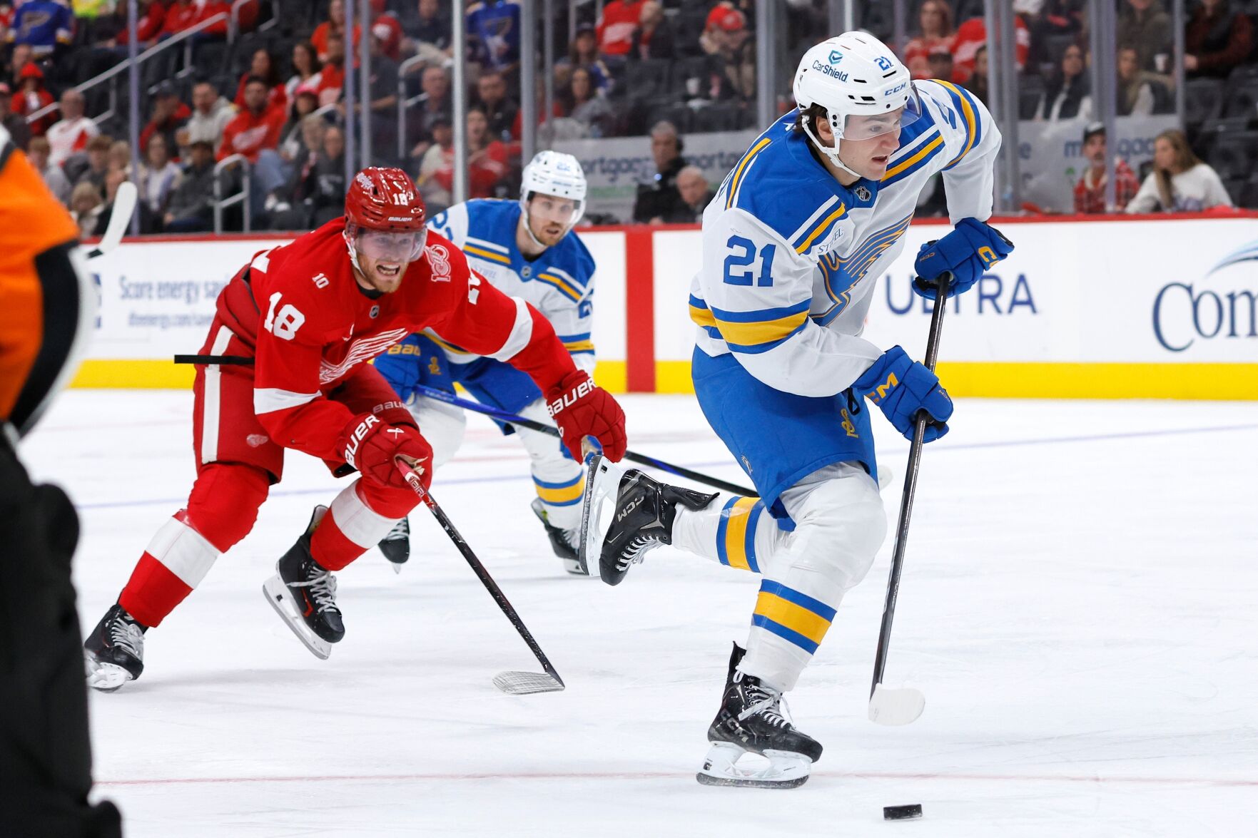 Blues Red Wings Hockey